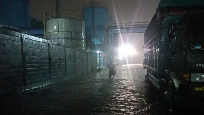 Kawasan Industri Medan Kembali Digenangi Banjir | Berita Medan Hari Ini