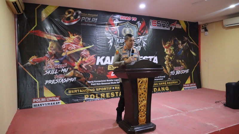 Sambut Hari Bhayangkara ke-80, Polresta Deli Serdang Gelar Turnamen Mobile Legends, Idong Family Juara