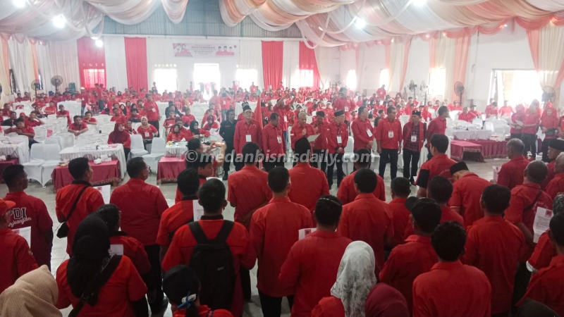 Inilah Nama Ketua, Sekretaris dan Bendahara 17 PAC PDIP se-Sergai Hasil Musancab 2026