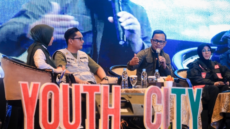 Semangat Anak Muda Jadi Kunci Bangun Kota Tangguh, Bima Arya dan Rico Waas Berbagi Strategi di YCC APEKSI 2026
