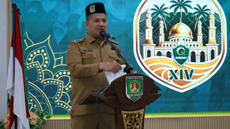 Wabup Asahan Hadiri Konfercab PC HIMMAH, Dorong Kader Jadi Mitra Strategis Pembangunan Daerah