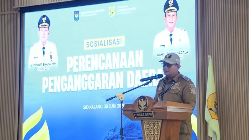 Wabup Dairi Minta Alokasi Dana Transfer 2027 Ditinjau Kembali, Kapasitas Fiskal Daerah Masih Terbatas
