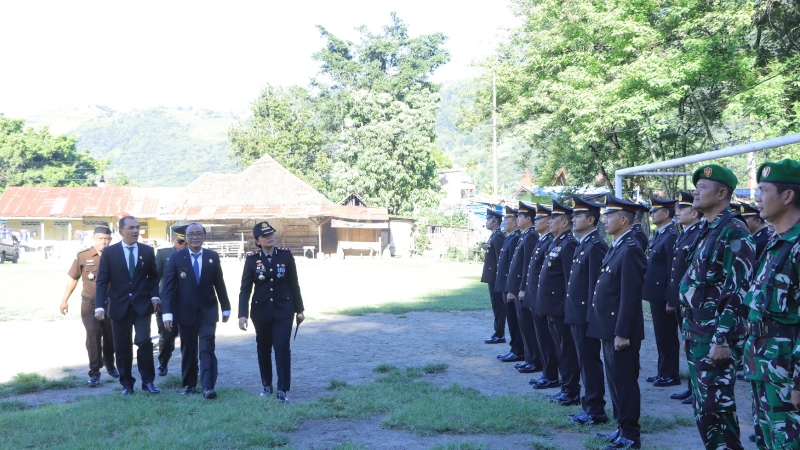 HUT ke-80 Bhayangkara, Kapolres Samosir Tegaskan Komitmen Polri Tingkatkan Pelayanan kepada Masyarakat
