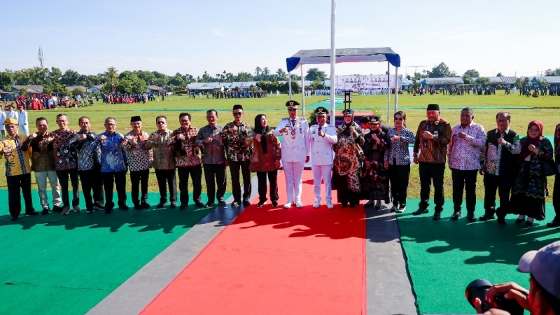 Wali Kota se-Indonesia Hadiri Upacara Peringatan HUT ke-436 Medan