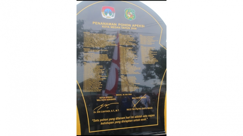 Resmikan Prasasti Kota Tangguh APEKSI, Rico Waas: Kita Saling Menguatkan