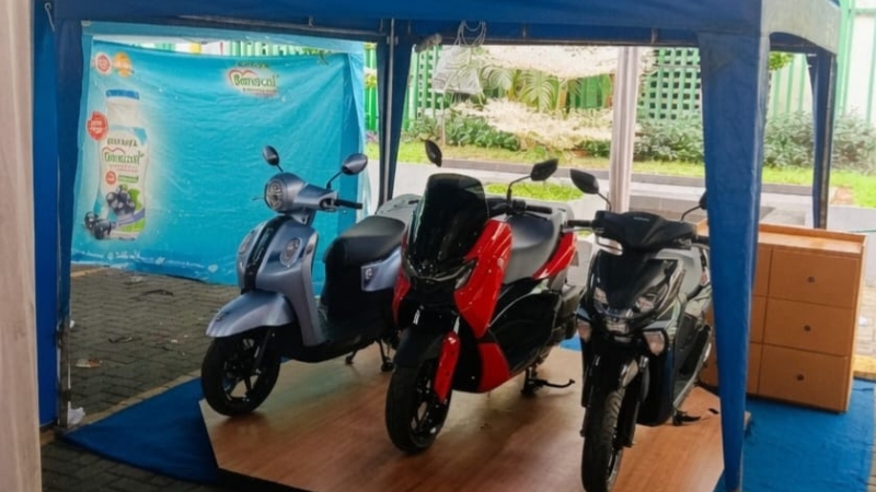 Yamaha Fazzio dan Grand Filano Jadi Idola Gen Z di Bazar Liburasa Fest Medan