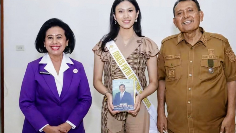 Vioni Maryeta Marpaung dari Dairi Raih Duta Lingkungan Hidup Putri Otonomi Indonesia 2026