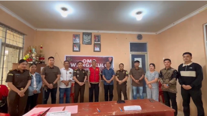 Abang-Adik Kandung di Nias Utara Berdamai Lewat RJ, Kejari Gunungsitoli: Tersangka Disanksi Sosial Bersihkan Gereja