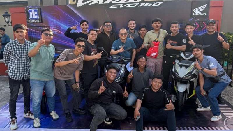 Kehadiran New Honda Vario Evo 160 Curi Perhatian Sumut Honda Bikers