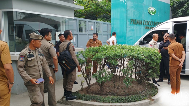 Diduga Bangun Pabrik Tanpa Izin, PT Prima Coco Indonusa Tolak Sidak Komisi I DPRD Langkat