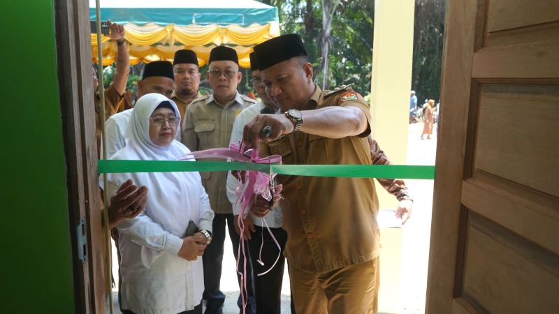Wabup Rianto Resmikan Gedung Persiapan MAN 3 Asahan, Perluas Akses Pendidikan di Aek Ledong