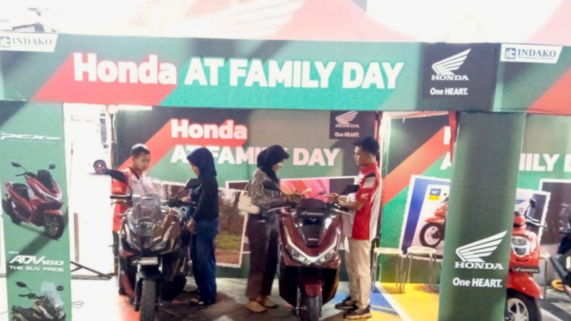 Honda AT Family Day Jawab Kebutuhan Pecinta Skutik