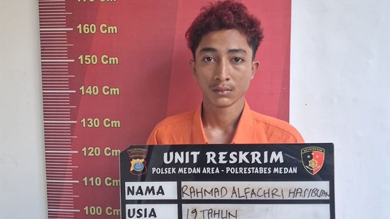 Spesialis Penggelapan Motor Bermodus Minta Tolong Dorong Motor Ditangkap Polsek Medan Area